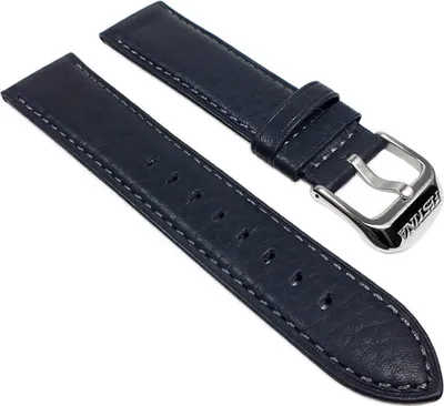 Produktbild von Festina Ersatzband Uhrenarmband Leder Band Dunkelblau 22mm für F16629
