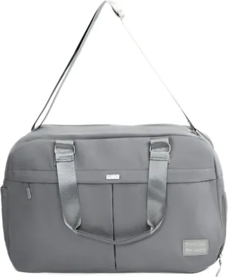 Produktbild von Solier Weekender Reisetasche und Sporttasche, erweiterbar, faltbar, mit Schuhfach und Schultergurt