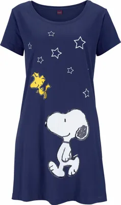 Produktbild von Peanuts Sleepshirt marine Größe 44/46
