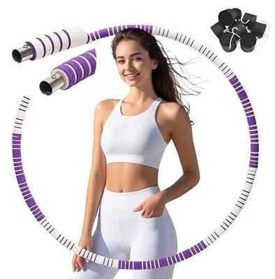 Zdjęcie produktu dla Hula hoop obręcz do odchudzania zdejmowana 93 cm dla dorosłych