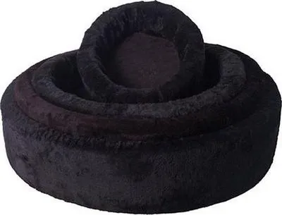 Zdjęcie produktu dla Pluszowy piesek dla psów - czarny - nr 3, 60 cm - produkt unikatowy