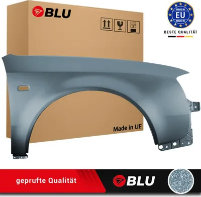 Image de BLU Aile Compatible avec Audi A6 C5 LIFT LX7Z Droite Silber DelphinGrau | 2001-2005 | Avant | Peint| Prêt à Monter | Acier