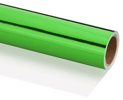 Produktbild von Solidchoice – Metallisches Verpackungspapier für Verpackungen und Dekorationen (16 inch x 200 inch)