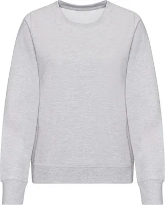 Produktbild von Just Hoods JH030F | WomenŽs AWDis Damen Sweatshirt - Farbe: Heather Grey - Größe: XL