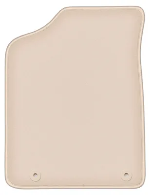 Produktbild von DURBAN Beige Velours-Fahrerfußmatte für Peugeot 106 Schrägheck (1991-2003)