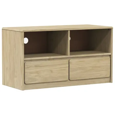 Produktbild von TV-Schrank SAUDA Eiche-Optik 99x43x55 cm Massivholz Kiefer