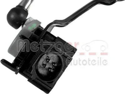 Produktbild von METZGER 0901424 Sensor Leuchtweiteregulierung für AUDI A4 Avant (8K5, B8) Hinten Rechts Xenonlicht