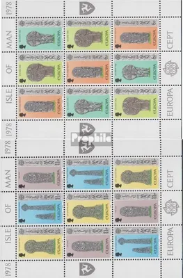Produktbild von Briefmarken GB - Isle of Man 1978 Mi 122-127 Kleinbögen (kompl.Ausg.) postfrisch Baudenkmäler