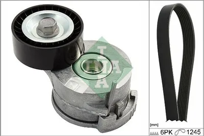 Image de Kit Courroie Striée Multiple Citroen 2.0 Bluehdi