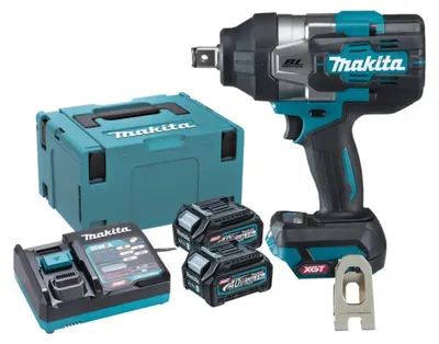 Immagine prodotto di Avvitatore a impulsi 40 V max Li-Ion XGT 2,5 Ah 1630 Nm MAKITA - TW001GD201