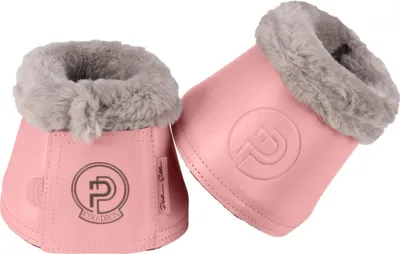 Obrázek produktu pro Eskadron Hoof Bells Softslate Faux Fur Platinum 2025 Jumping Bells Soft Rouge L