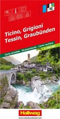 Produktbild von Tessin, Graubünden 1:200.000