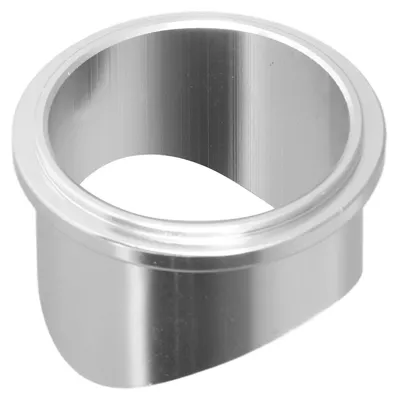 Image de Soupape de décharge universelle 50 mm, bride d'échappement argentée, BOV en aluminium, accessoire automobile