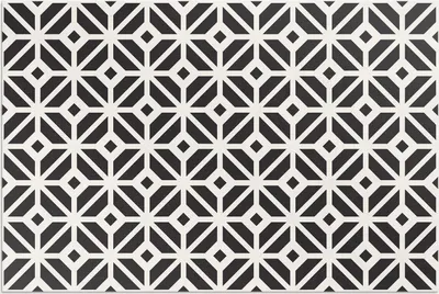 Produktbild von Regelmäßige Fliesen, modisches Mosaik – Vinylteppich – 150x225 cm – Outdoor Teppich – Terrasse – Wetterfest – Modern