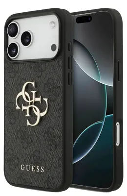 Zdjęcie produktu dla Etui z dużym logo do iPhone 17 Pro, kolor czarny