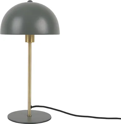 Produktbild von Leitmotiv - Tischleuchte Bonnet - Dschungel Grün - 20x20x39cm Tischlampe - Nachttischlampe, Wohnzimmer, Schlafzimmer