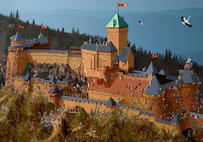 Image de Grafika Puzzle Château du Haut-Koenigsbourg - 1000 pièces Jigsaw