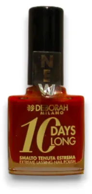Immagine prodotto di Deborah, 10 Days Long, Quick-Dry, Nail Polish, 161, Dark Red, 11 ml