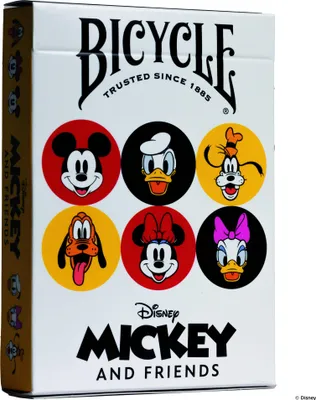 Produktbild von Bicycle® Kartendeck - Disney Mickey & Friends Kartenspiel Spielkarten Pokerkarten Single Deck