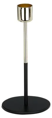 Produktbild von Kerzenhalter gold 17cm aus Metall