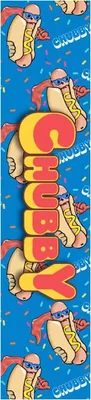 Imagen del producto de Agarre - Patineta - Cinta antideslizante - Hot Damm - ChubbyAgarre - Patineta - Cinta antideslizante - Hot Damm - Chubby