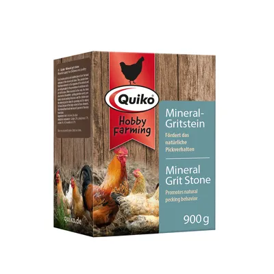 Productafbeelding van Quiko Hobby Farming Mineraalgritstenen 900g - Gritstenen voor kippen, kwartels en gans