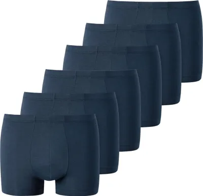Produktbild von UNCOVER by SCHIESSER Herren Boxershorts, 6er Pack - UNCOVER Baumwolle, Shorts, Single Jersey Dunkelblau 2XL