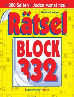 Produktbild von Rätselblock 332 (5 Exemplare à 2,99 EUR)