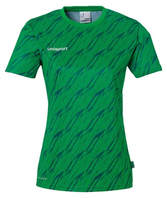 Productafbeelding van Uhlsport Progressive 28 shirt, korte mouwen, dames, groen, maat S