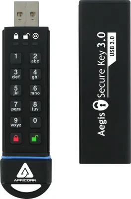 Produktbild von Apricorn Aegis Secure Key USB3 240 GB, ASK3-240GB
