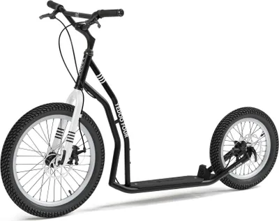 Produktbild von Scooter Yedoo Four Tretroller mit Luftreifen 20/16 und Scheibenbremsen Schwarz