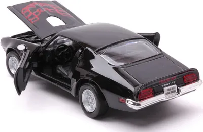 Produktbild von PONTIAC Firebird Trans AM 1973 Schwarz, MMX73243NOIR, Maßstab1/24, MOTOR MAX