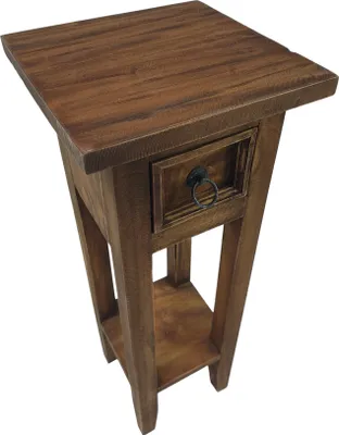 Produktbild von Beistelltisch aus Mahagoni Holz natur 66 x 25 cm