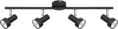 Produktbild von Rabalux 5325 Deckenstrahler 4 Spots Konrad, GU10, schwarz, Standard