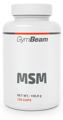 Produktbild von GymBeam - MSM, 120 Kapseln