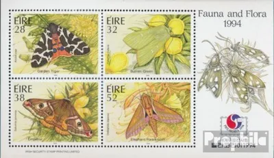 Produktbild von Briefmarken Irland 1994 Mi Block13I (kompl.Ausg.) postfrisch Nachtfalter - PHILKOREA