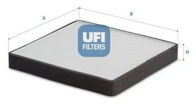 Obrázek produktu pro UFI 53.620.00, vnitřní filtr, filtr prachu
