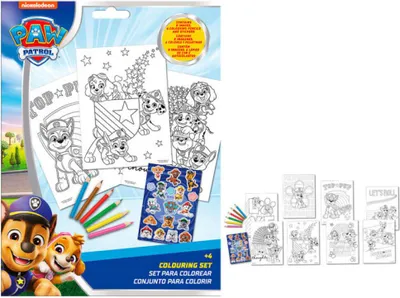 Produktbild von Paw Patrol Duty Calls Malset mit Aufklebern