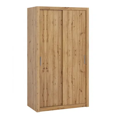 Obrázok produktu pre Šatníková skriňa 120 cm CORTLAND 1 - dub artisan