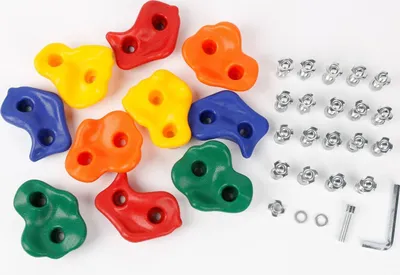 Produktbild von Klettersteine Kletterwand Boulderwand für Spielturm 10 Stück