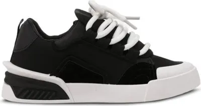 Produktbild von Damen Turnschuhe Schnürung Sneaker Freizeitschuh Sportschuhe Mirik Schwarz Gr.39