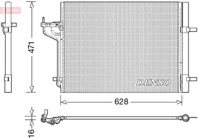 Immagine prodotto di Condensatore, climatizzatore DENSO DCN10029