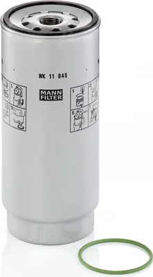 Produktbild von Kraftstofffilter MANN-FILTER WK 11 045 z für FORD Cargo Anschraubfilter