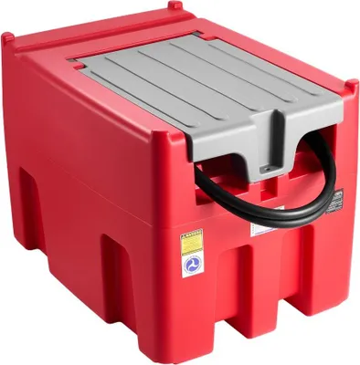 Produktbild von Tragbarer Diesel-/Benzintank 440L - 12V Transferpumpe 45L/min - Lagertank für Kraftstoffe