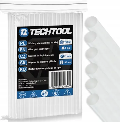 Zdjęcie produktu dla Klej na gorąco wkłady TECHTOOL