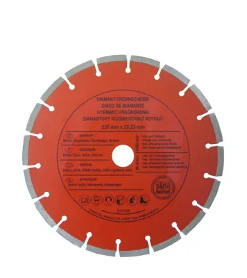 Imagen del producto de CON:P, disco de corte diamantado segmentado para hormigón, 230 mm, modelo B23125