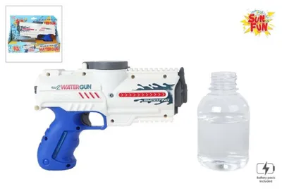 Zdjęcie produktu dla Pistolet na wodę elektryczny z butelką 18 cm