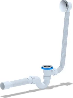 Produktbild von Belvit Siphon Badewanne 1 1/2" x DN40/50 mm