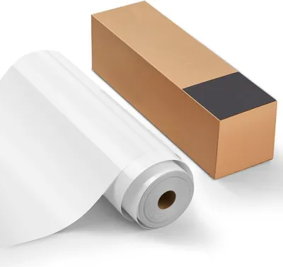 Produktbild von Heat Transfer Vinyl HTV Iron on Vinyl Roll 304.8 x 21336 mm Glossy White