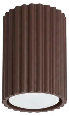 Obrázok produktu pre Stropné svietidlo KARBON 10 hnedé 1xGU10 10 W hliník 10 x 6,5 x 6,5 cm Sollux Lighting